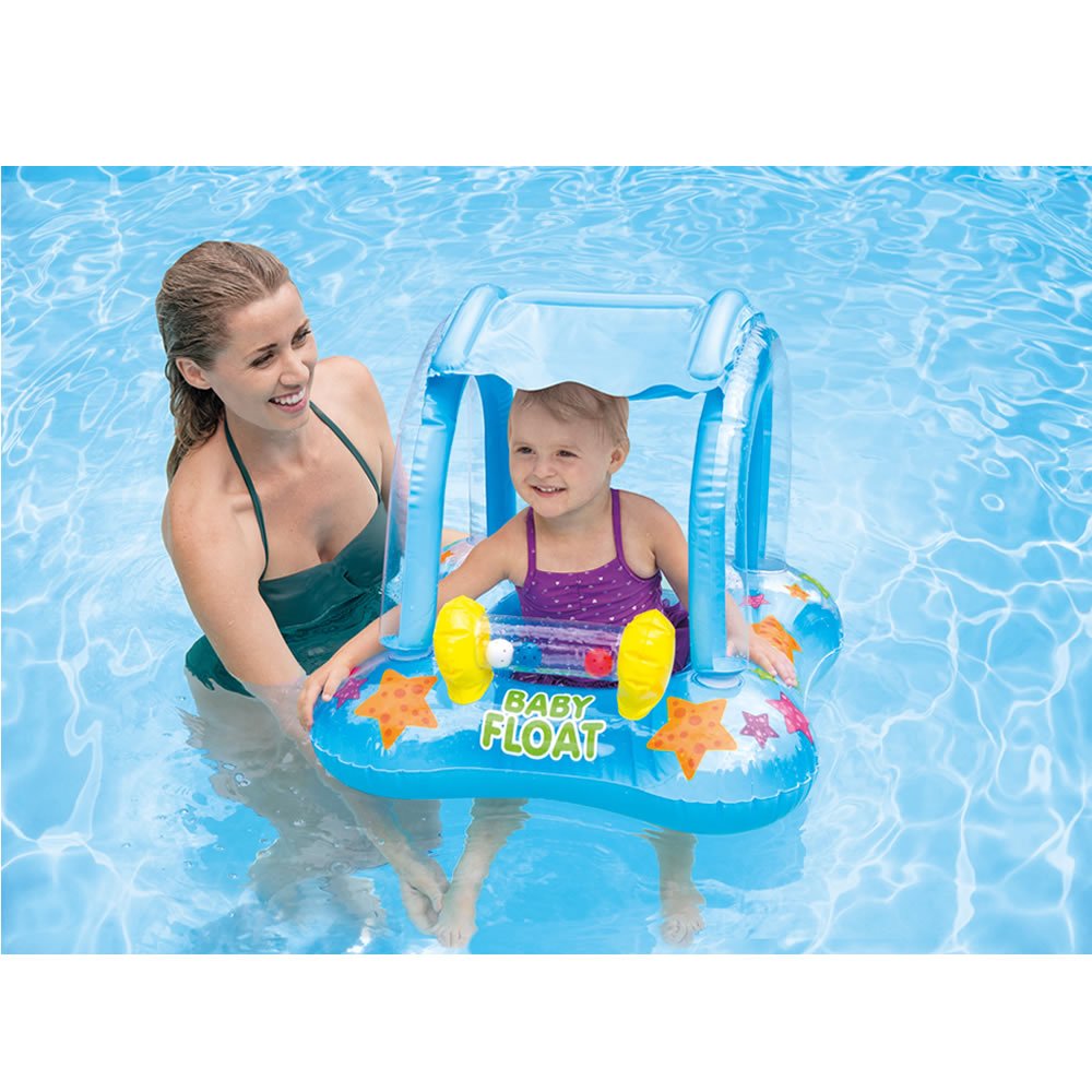 Inflable Salvavidas Flotador Intex Andadera Bebe 56581