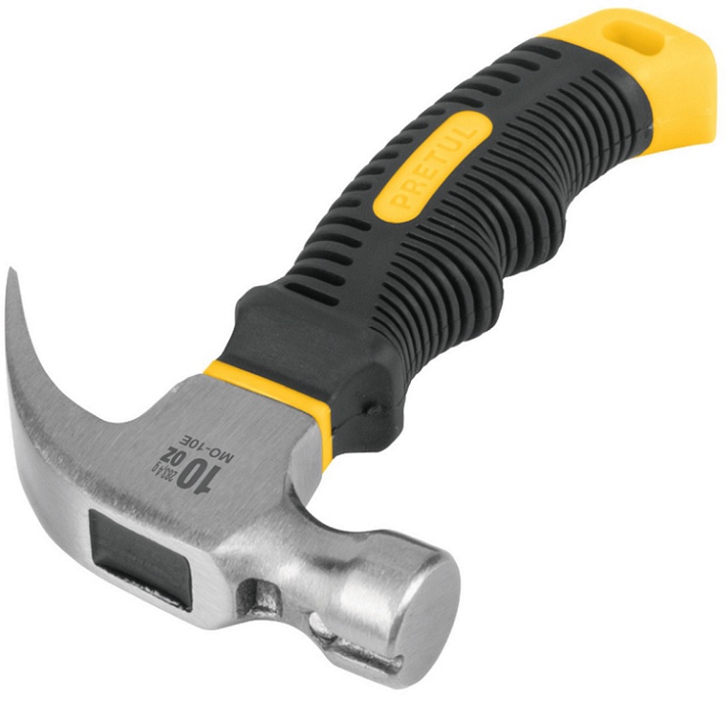 Martillo Mini 10 Oz para Carpintero Multiusos Mango Confort Grip Reparacion de Casa -Hogar MO-10E
