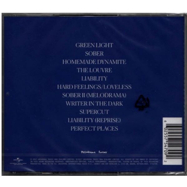 CD Lorde ~ Melodrama