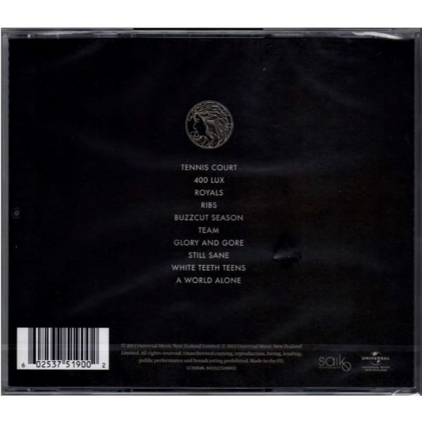 CD Lorde ~ Pure heroine