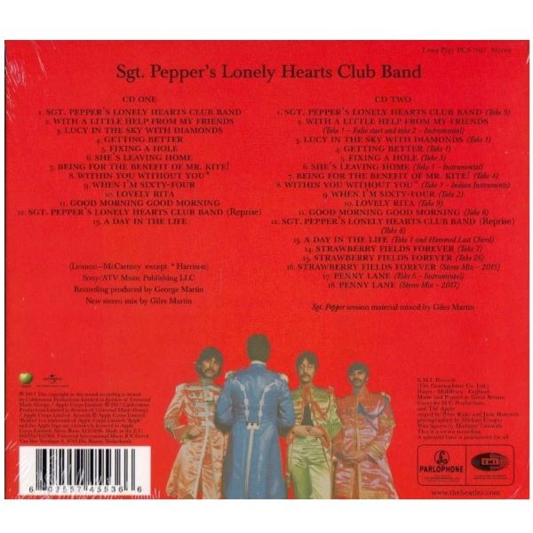 The Beatles ~ Sgt. Pepper's Lonely hearts club band (2CD)