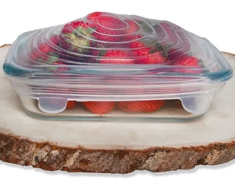 Tapa De Silicona De Comida Para Microondas, 6 Unidades