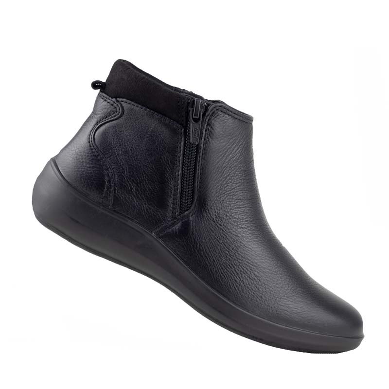 Botin negro mujer online flexi