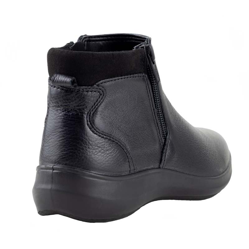 BOTIN FLEXI PARA MUJER 25913 NEGRO DOBLE CIERRE ORIGINALES