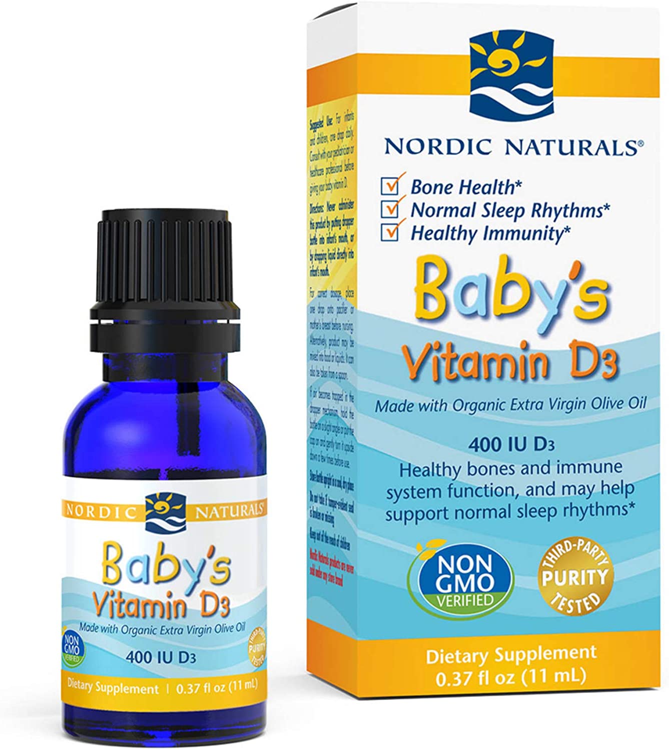 Vitamina D3 para bebés de Nordic Naturals