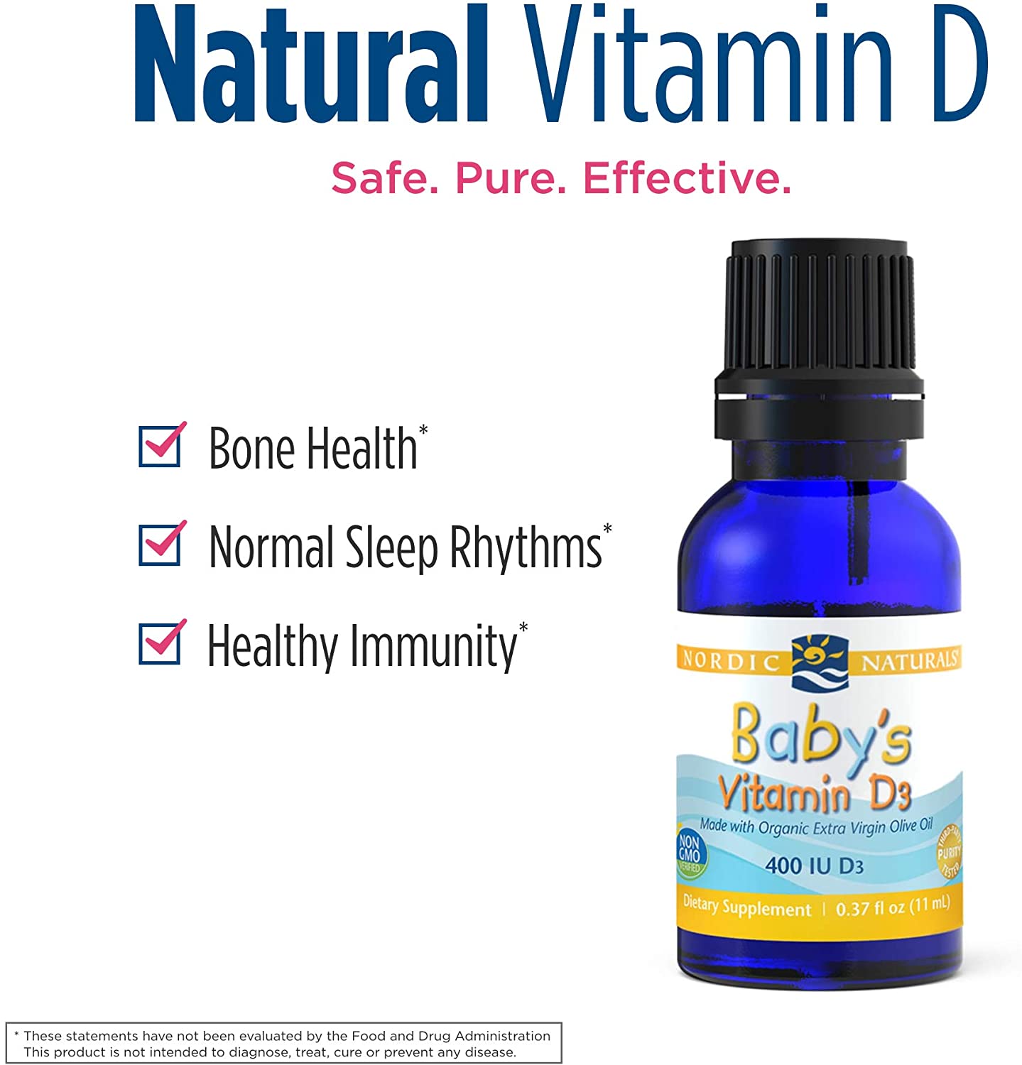 Vitamina D3 para bebés de Nordic Naturals