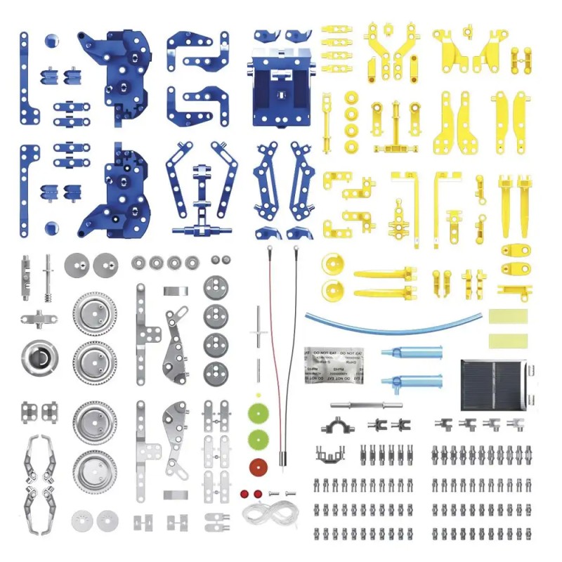 Robot Kit Solar e Hidráulico 12 en 1 Mv electronica