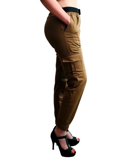 Jeans pantalon cargo para dama militar skinny gabardina camuflaje varios  colores mujer