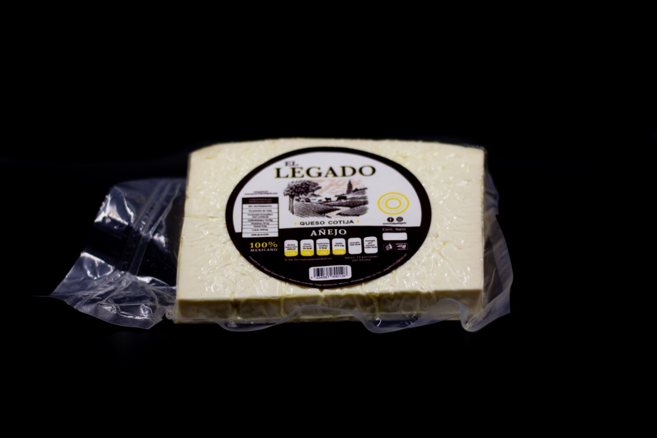 Queso Cotija El Legado Gourmet (2 kg) Envío Gratis!