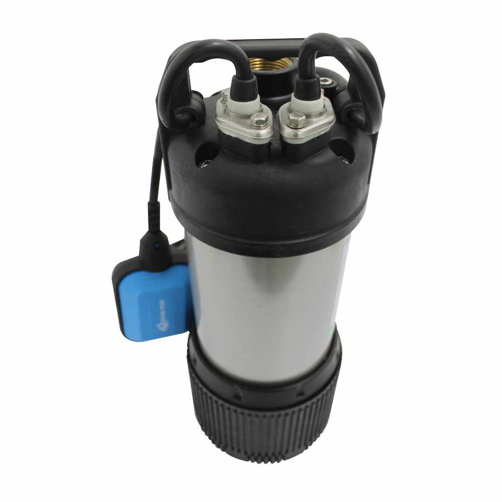 BOMBA SUMERGIBLE AQUA PAK, SERIE KANKI PLUS, 44 LPM, ACERO INOXIDABLE/POLIPROPILENO, DESCARGA 1", 3/4 HP, 1F, 127V