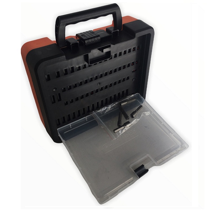 Juego Brocas Puntas Dados Set Rotomartillo Taladro para Madera -Metal y Concreto Truper con Estuche