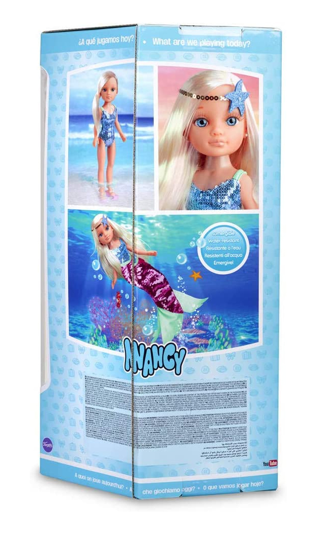 Nancy Un Dia De Sirena 43 Cm Accesorios Famosa