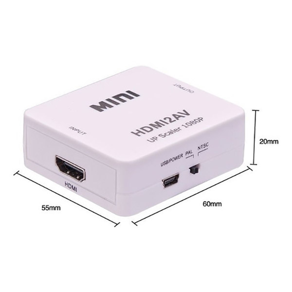 Convertidor HDMI a RCA AV