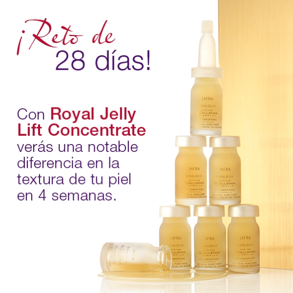 Gel Humectante Intensivo Royal Jelly Ampolletas by Jafra