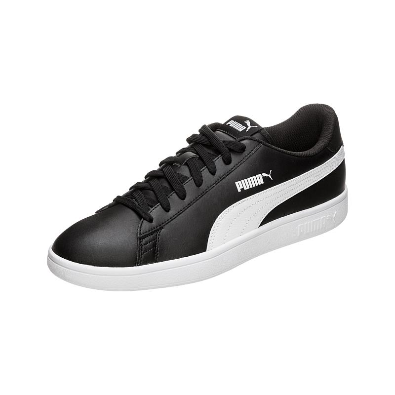 TENIS PUMA SMASH V/1 BLANCO-NEGRO/ HOMBRE 365215 04