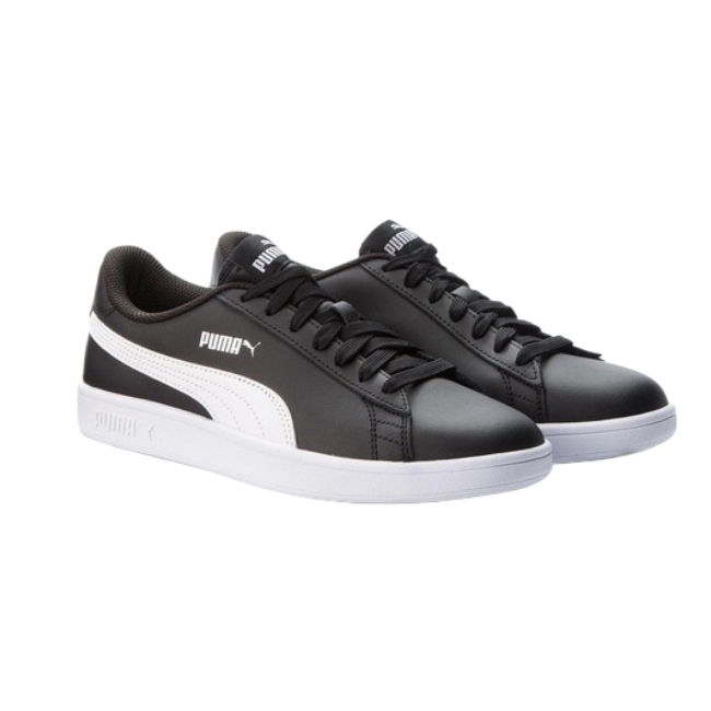 TENIS PUMA SMASH V/1 BLANCO-NEGRO/ HOMBRE 365215 04