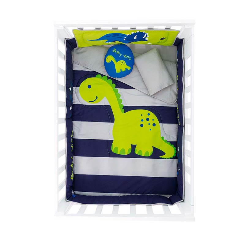 Edredón Baby Dinos para Cama Cuna Corral