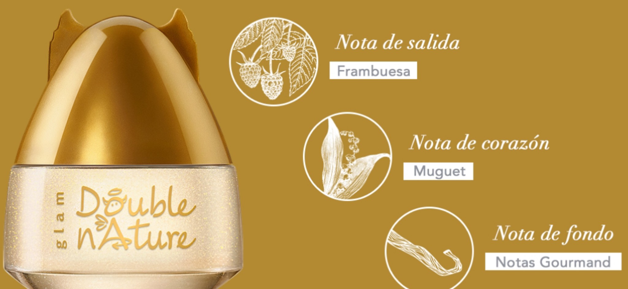 Double Nature Glam Eau de Toilette  by Jafra