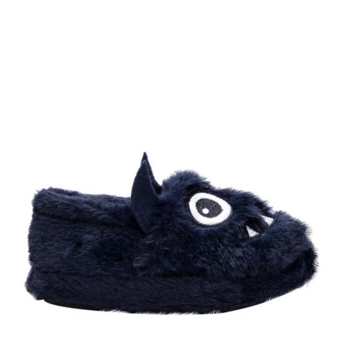 Pantuflas para niño marca Schatz Kids, clor azul, de peluche 1884