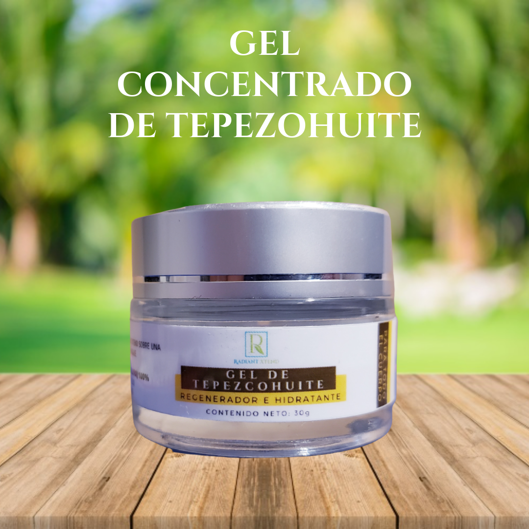 Gel Corporal de Tepezcohuite, Hidrata a Profundidad, Antiacné