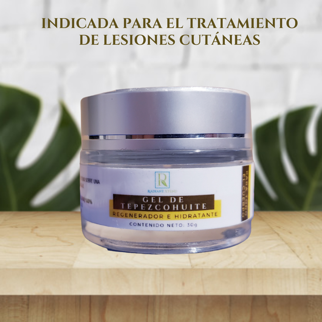 Gel Corporal de Tepezcohuite, Hidrata a Profundidad, Antiacné