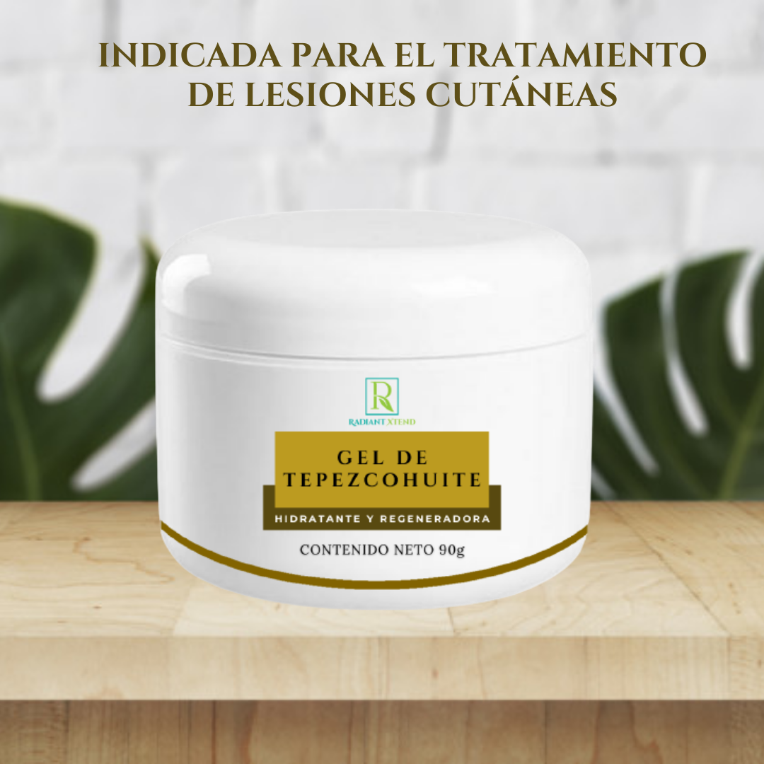 Crema anti-acné de tepezcohuite