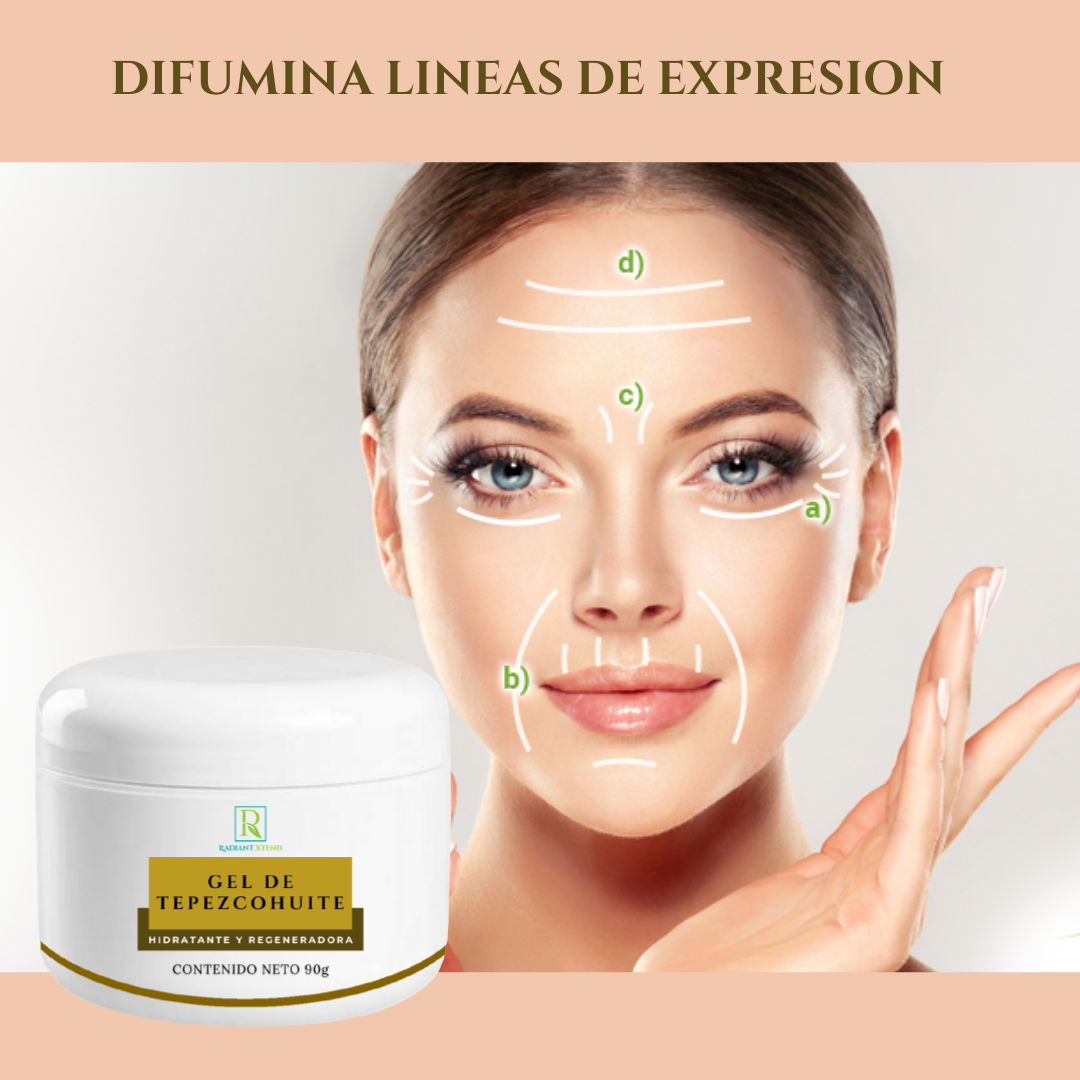 Crema anti-acné de tepezcohuite