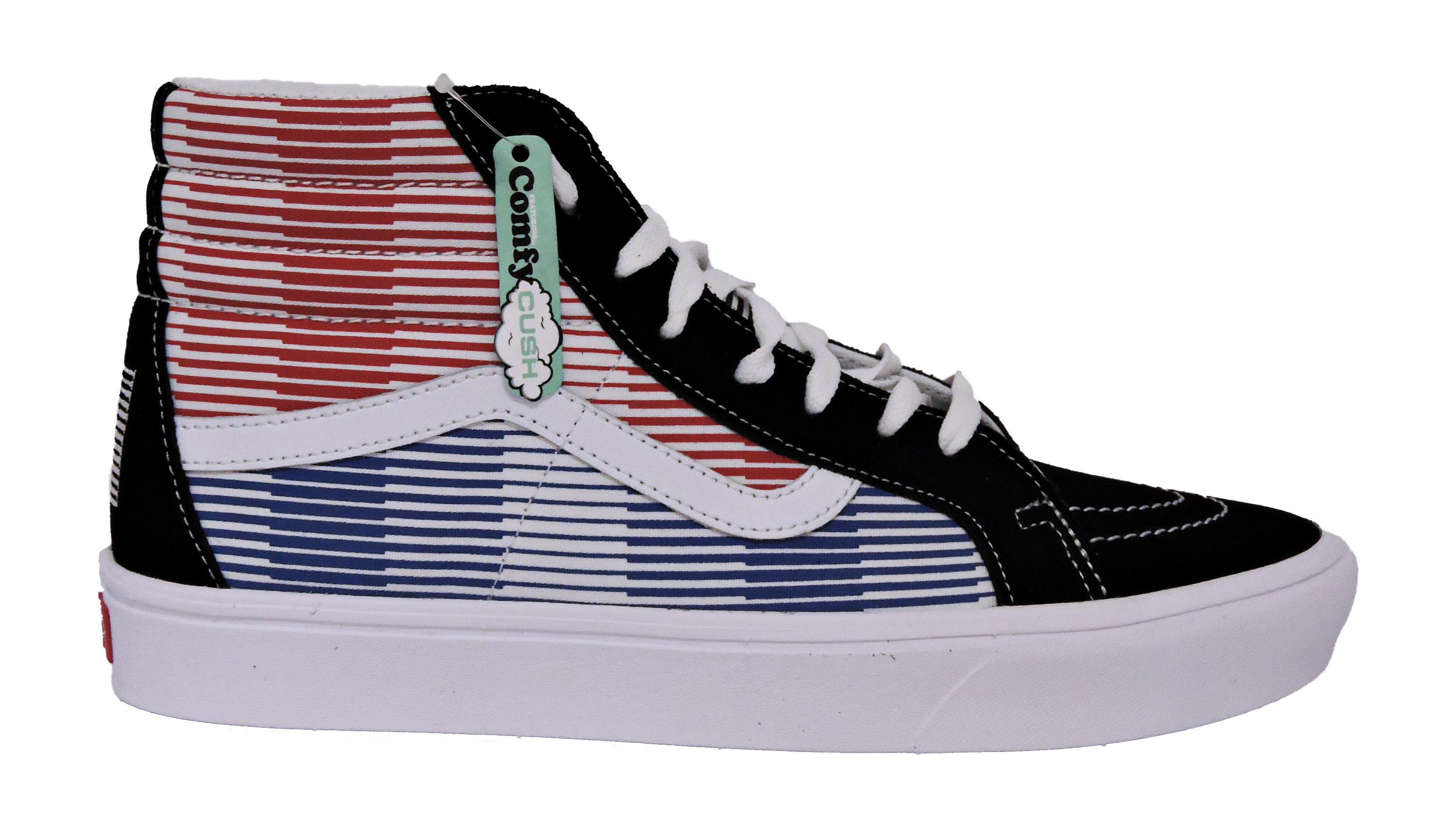 Tenis vans con linea 2025 blanca