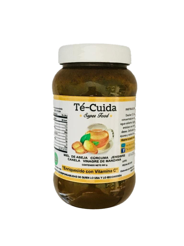 Te Cuida Miel Con Curcuma  Jengibre Y Otras Especias TCM 600