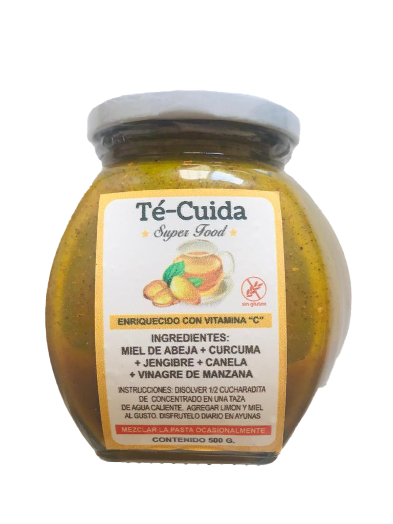 Te Cuida Miel Con Curcuma  Jengibre Y Otras Especias TCM 500