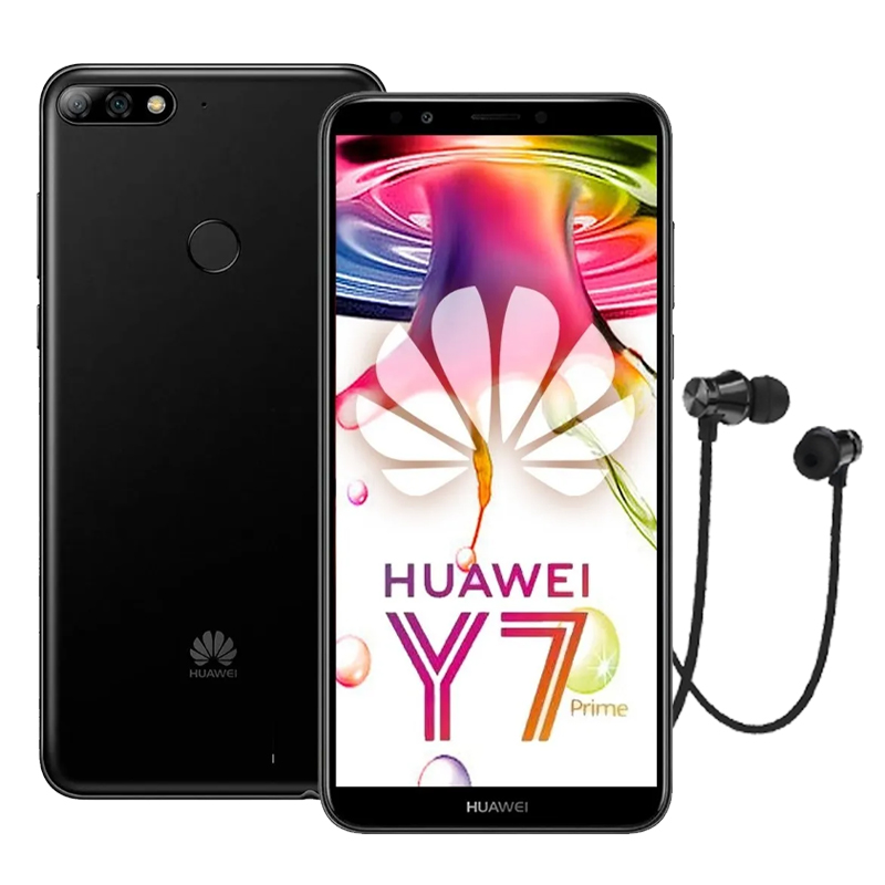 Celular Huawei Y7 PRIME 2018 - 32GB-3GB - Negro- Dual Sim