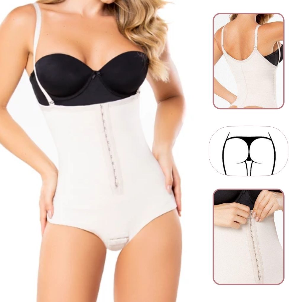 Fajas colombianas Enteriza Moldeadora De Figura Tipo Body Tanga Efecto Reductor