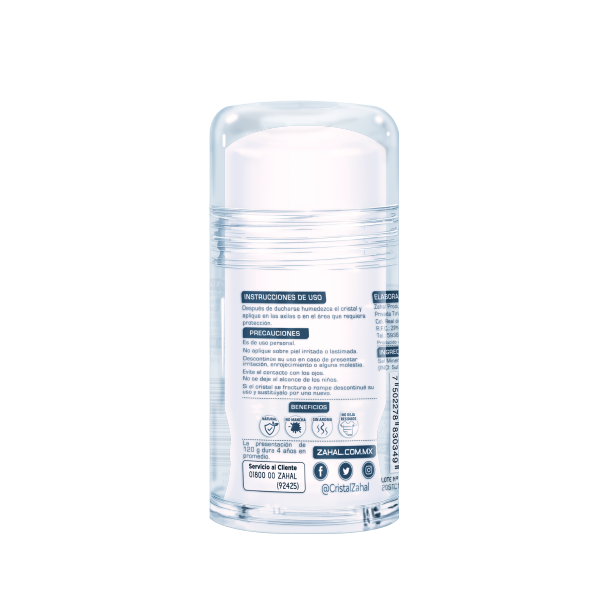 Desodorante Natural Cristal Stick 120 g