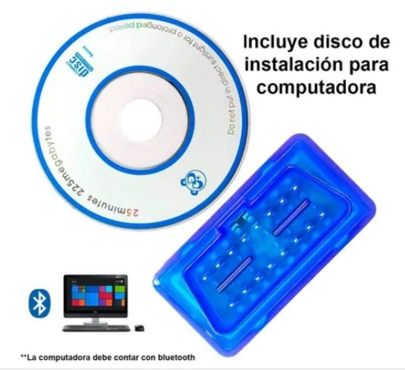 Escáner Automotriz Obd2 Elm327 V1.5 Android-iPhone