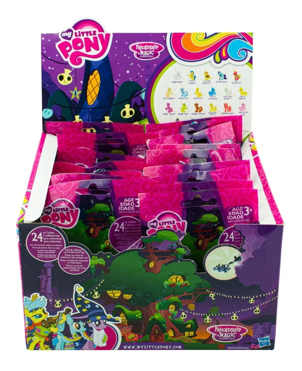 My Little Pony La Magia De La Amistad Caja 24 Sobres Hasbro