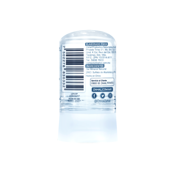 Desodorante Natural Cristal Stick 60 g