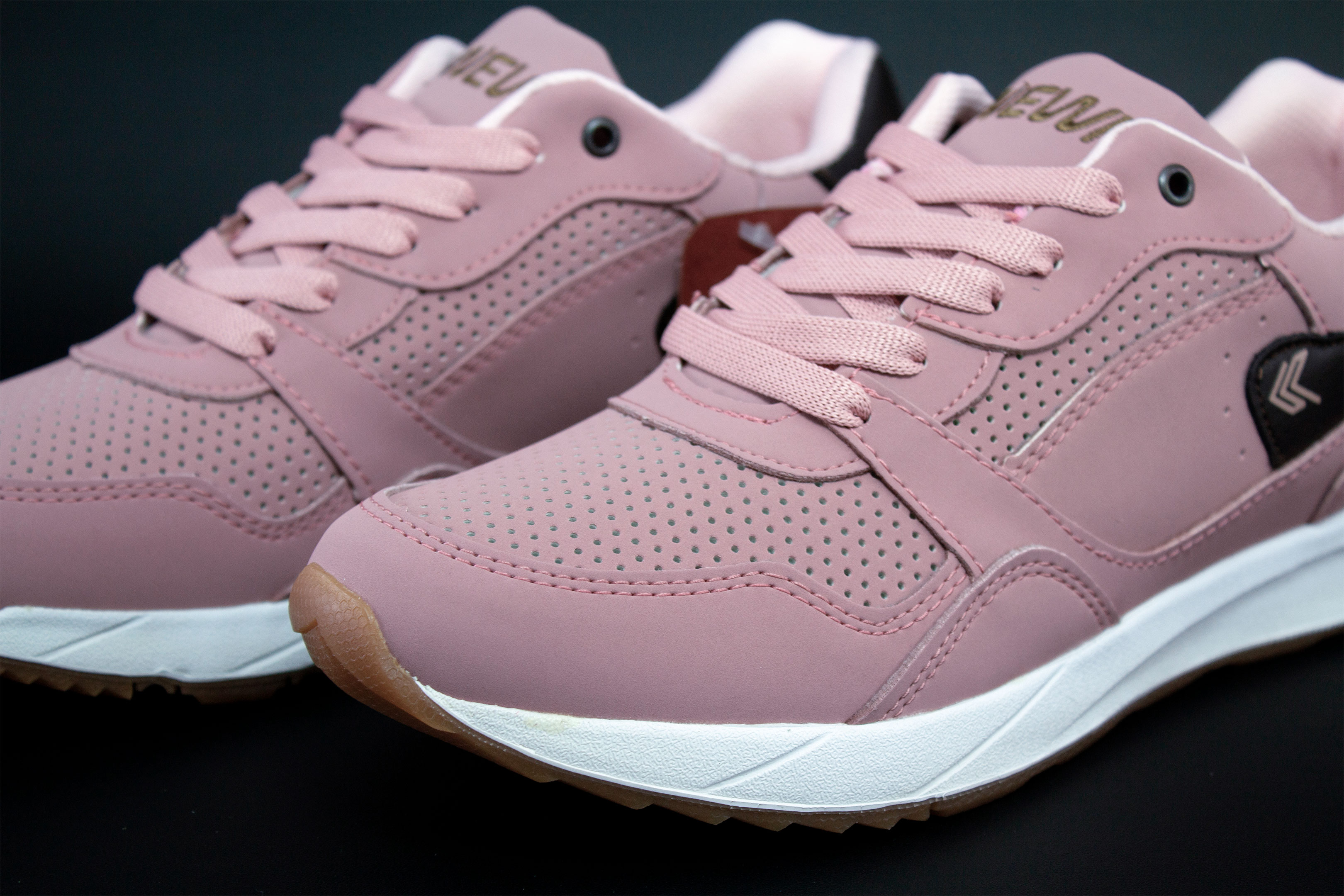 Tenis Newk Para Mujer Línea Legamo Color Rosa Palo