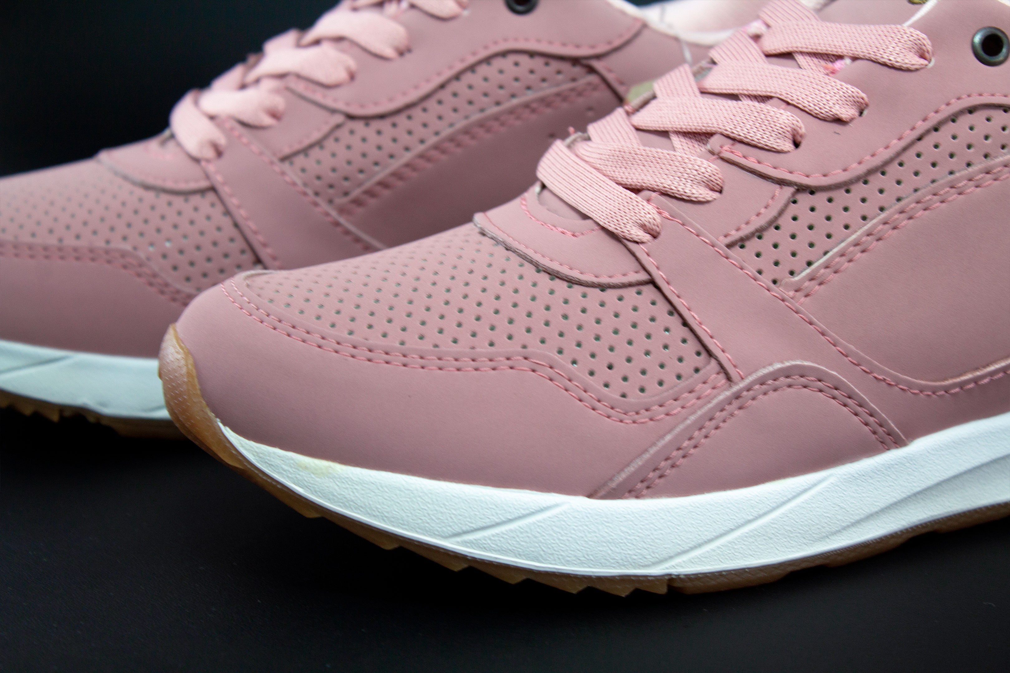 Tenis Newk Para Mujer Línea Legamo Color Rosa Palo