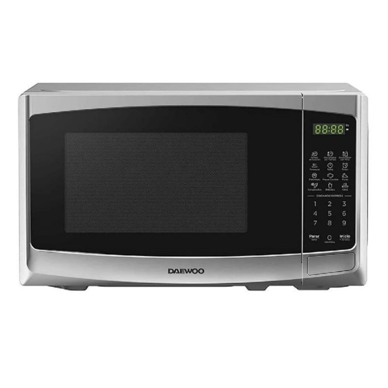 Horno microondas Daewoo 0.7 pies Silver DMDP07S2BG