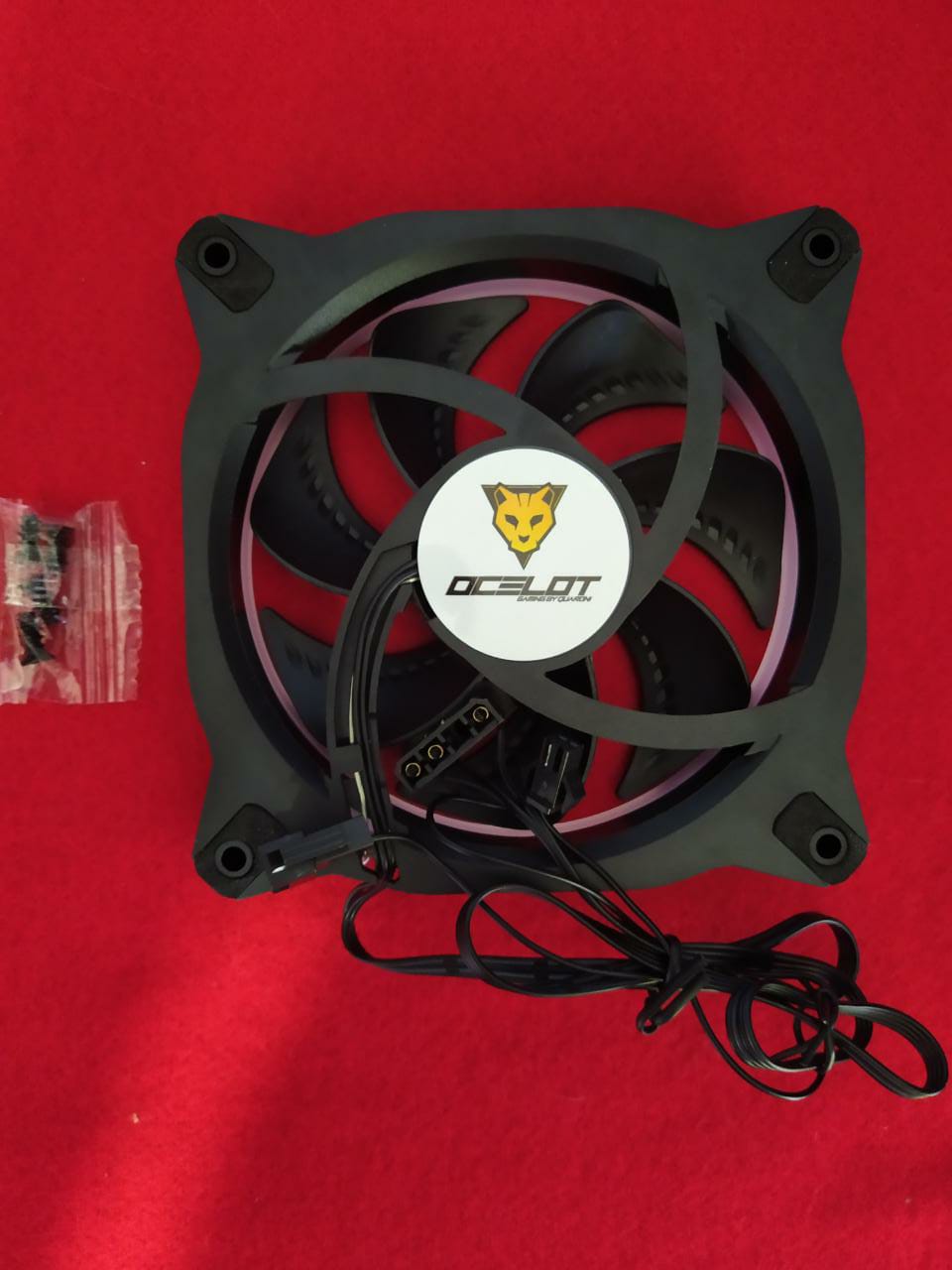 VENTILADOR GAMER GABINETES 120MM ILUMINACION ARCOIRIS RGB PC ESCRITORIO GAMING CPU ENFRIAMIENTO