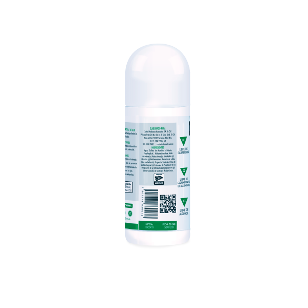 Desodorante Natural Roll On Sport con Carbon Activado 90 ml