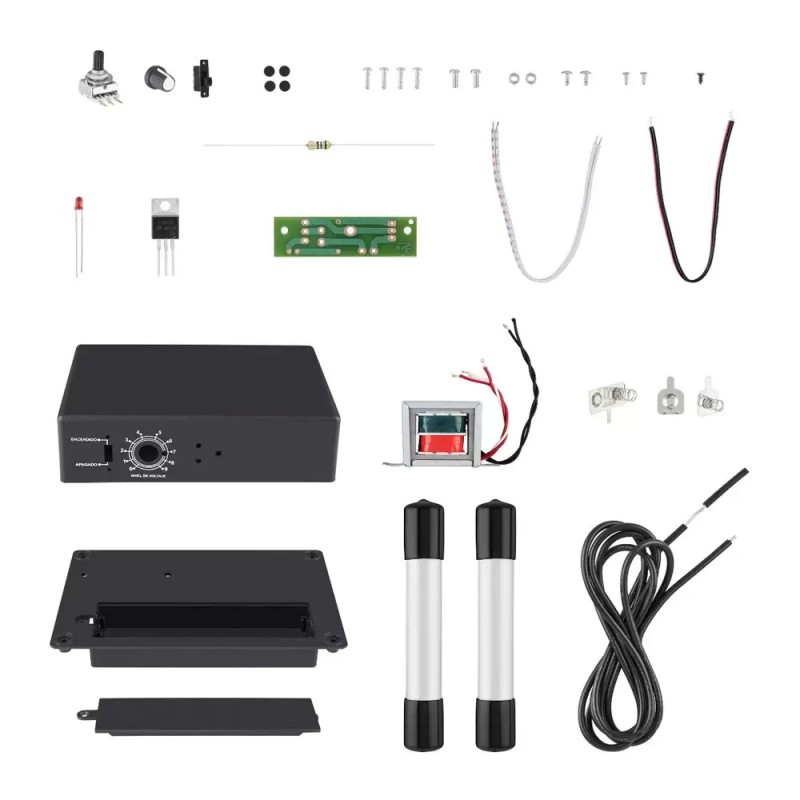 Caja De Toques Para Armar 10 Niveles 140v Steren Lista Para Usar Mv electronica