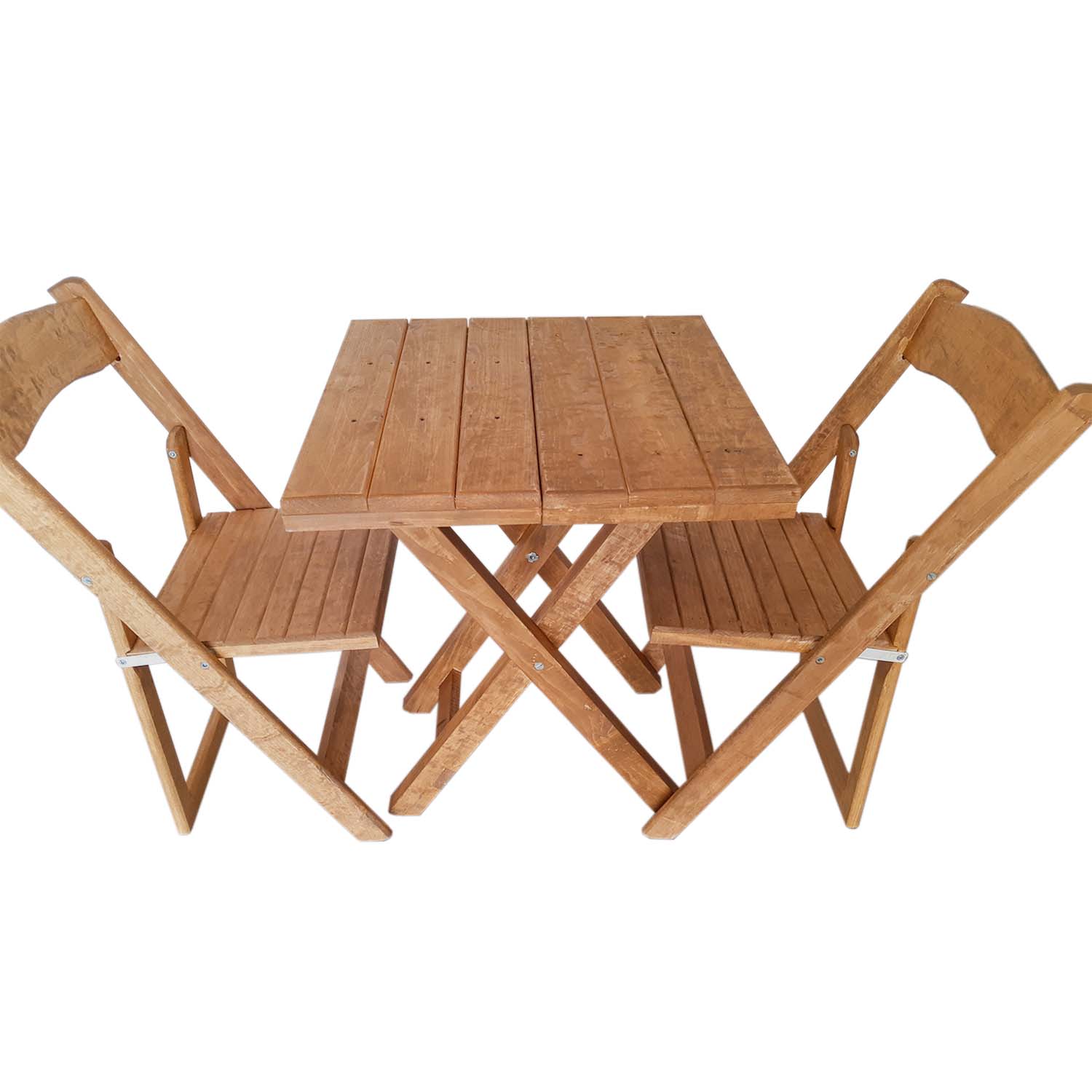 Comedor Cuadrado Modelo Del Bosque 2 personas 60x60 . Rústico Tratable . Leer Descripción