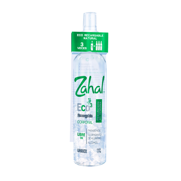 Desodorante Natural Spray Corporal Eco Recargable 3