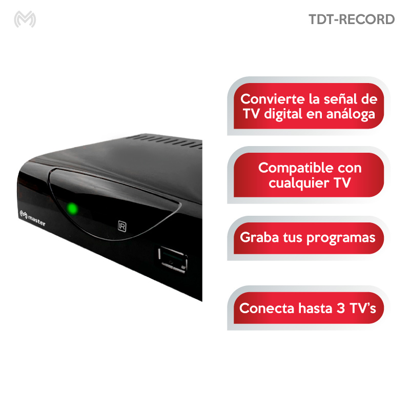 Convertidor Tv Analogico A Digital Con Grabador Video Digita