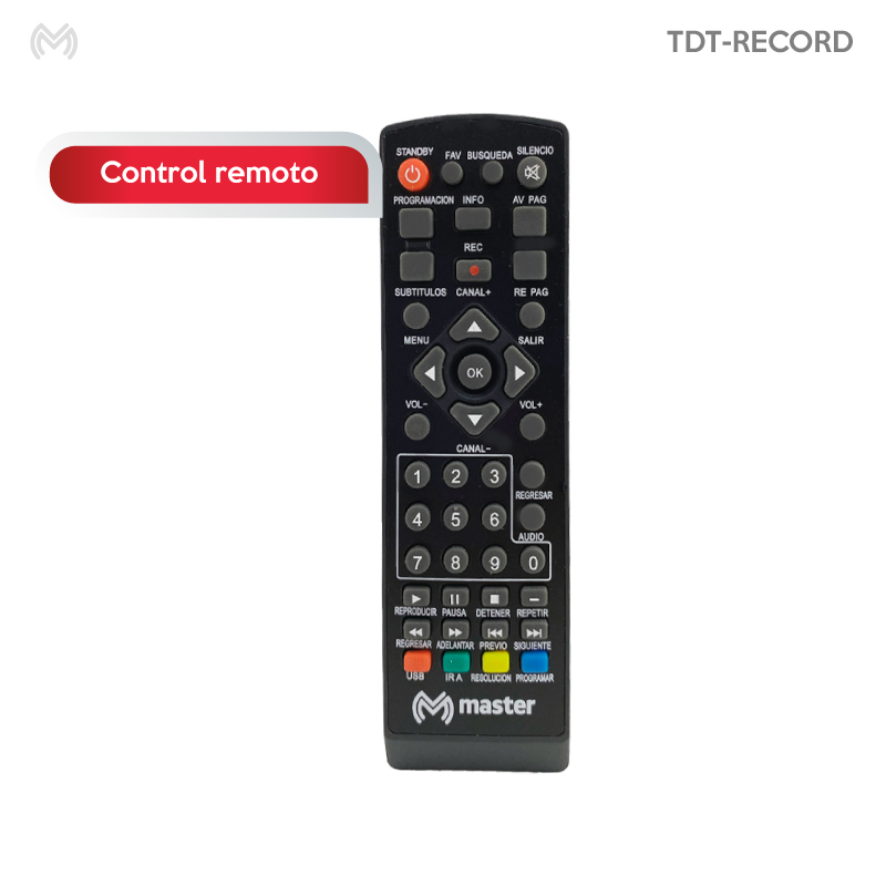 Convertidor y Decodificador de Señal de TV Digital a Analógica para TV Clásicas con Grabador de Programas / Master / TDT-RECORD