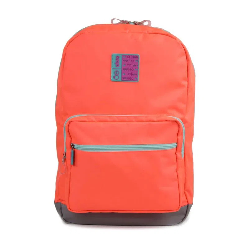 Cloe Mochila Backpack Laptop 14 Pulgadas Color Naranja