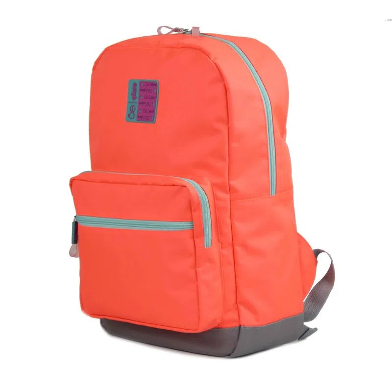 Cloe Mochila Backpack Laptop 14 Pulgadas Color Naranja