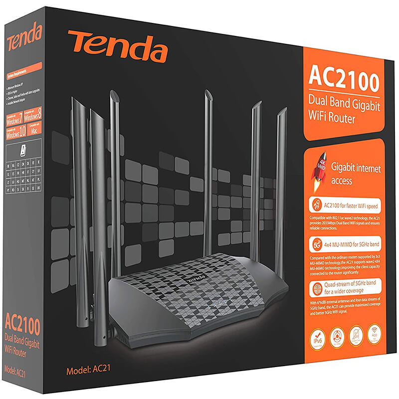 Ruteador Wifi Gigabit Doble Banda Velocidad Wifi Avanzada Gamer