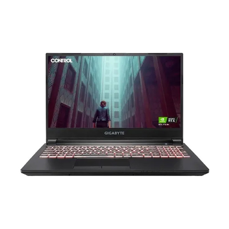 LAPTOP GIGABYTE NB G5 KC 5LA1130SH CORE I5 10500H 2 x 8G RAM 512 SSD 15.6" RTX 3060P 6G WIN10 HOME NEGRO